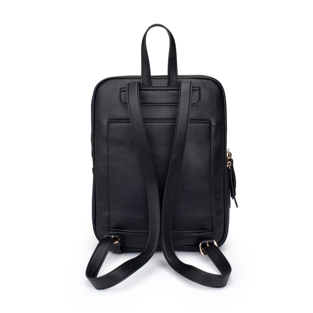 Product Image of Urban Expressions Carly Backpack 840611174413 View 7 | Black