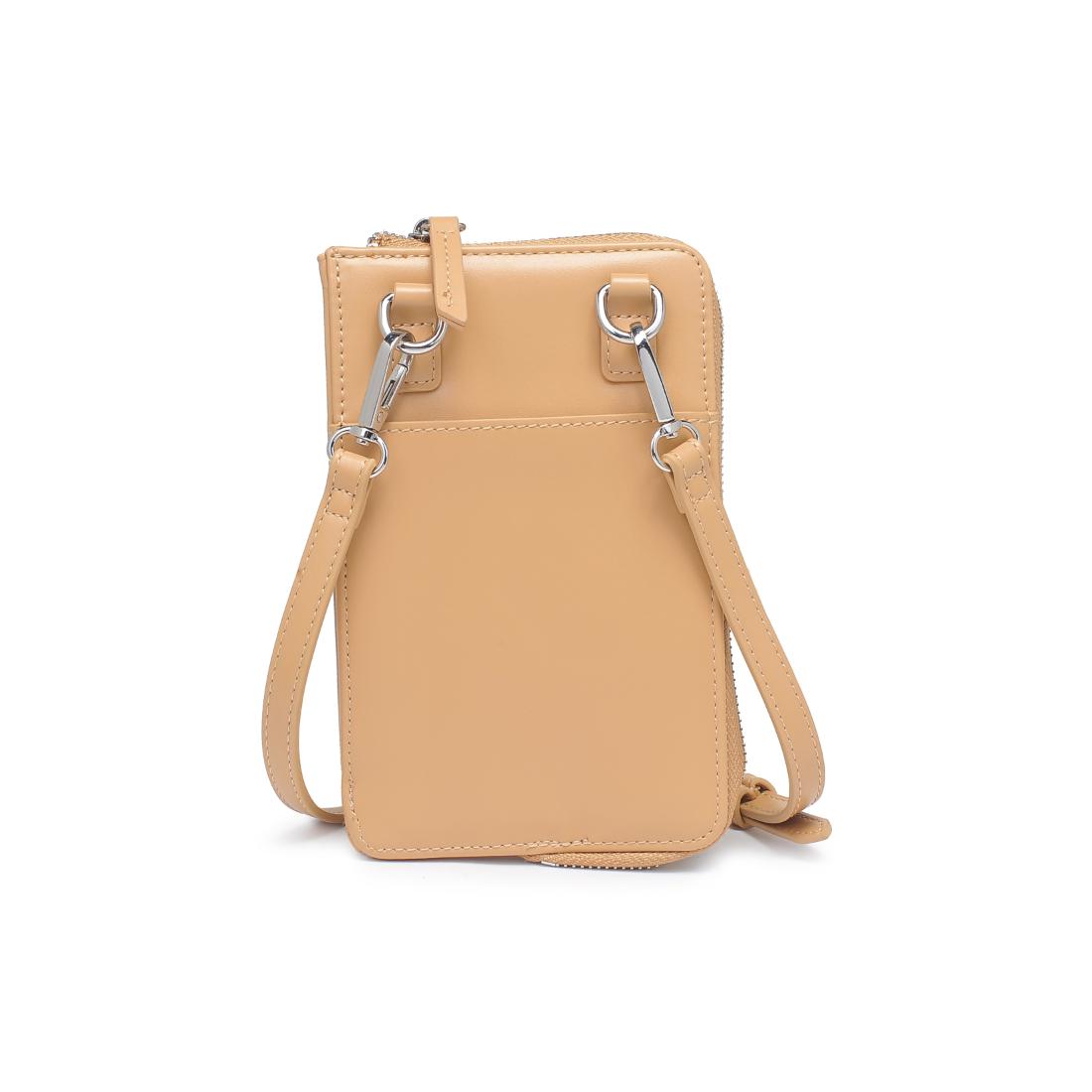 Product Image of Urban Expressions Carol Cell Phone Crossbody 840504201226 View 7 | Tan