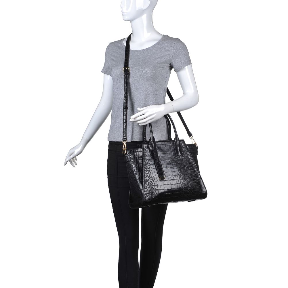 Product Image of Urban Expressions Laurene Tote 840611170088 View 5 | Black