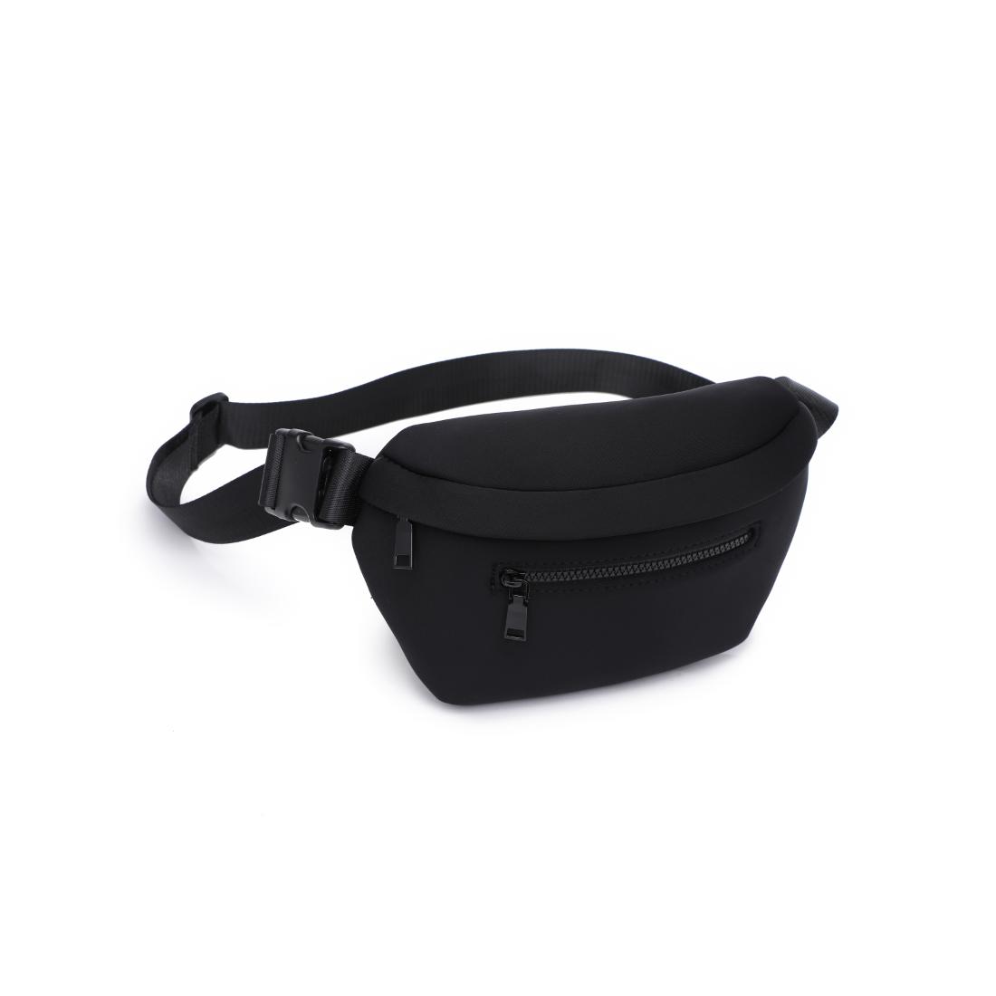 Woman wearing Black Urban Expressions Celestine Belt Bag 840504200199 View 6 | Black