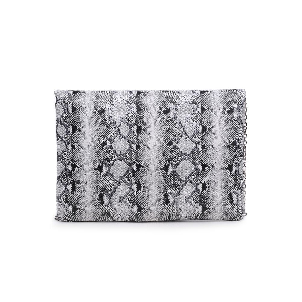 Product Image of Urban Expressions Maddox Clutch 840611167507 View 3 | Black White