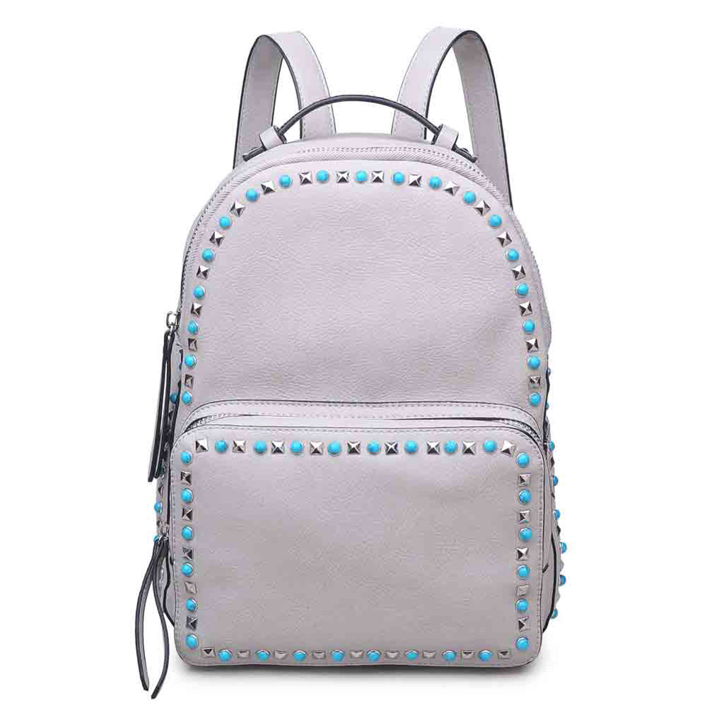 Product Image of Urban Expressions Posh Backpack NA-840611126481 View 1 | Grey