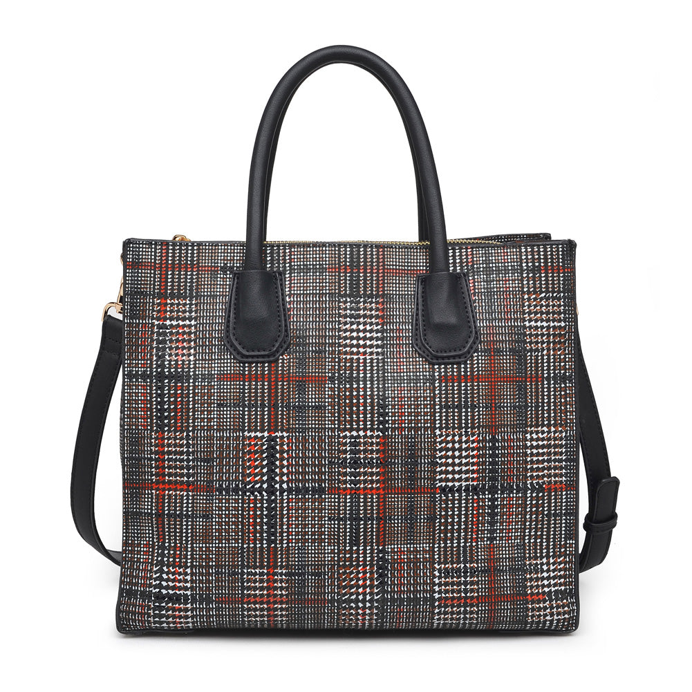 Woman wearing Multi Urban Expressions Brynn Satchel NA-840611153128 View 7 | Multi