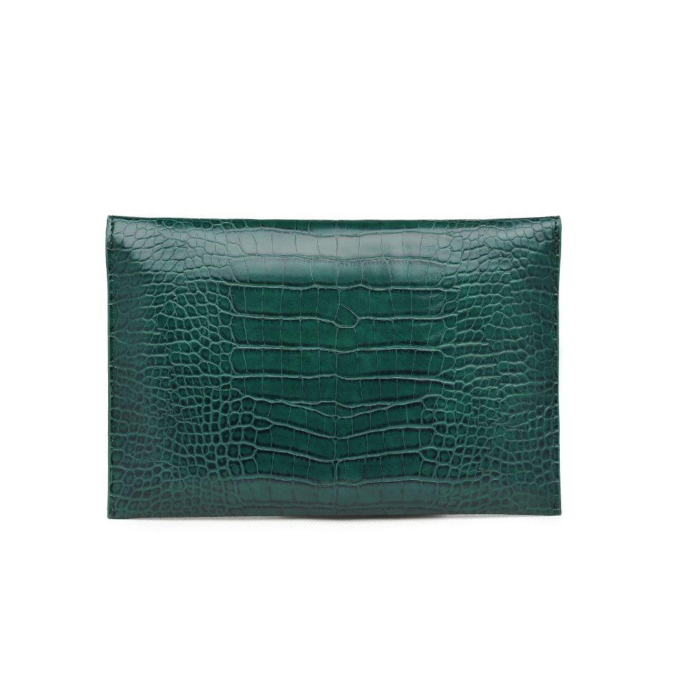 Product Image of Urban Expressions Evette Clutch 840611165534 View 3 | Emerald