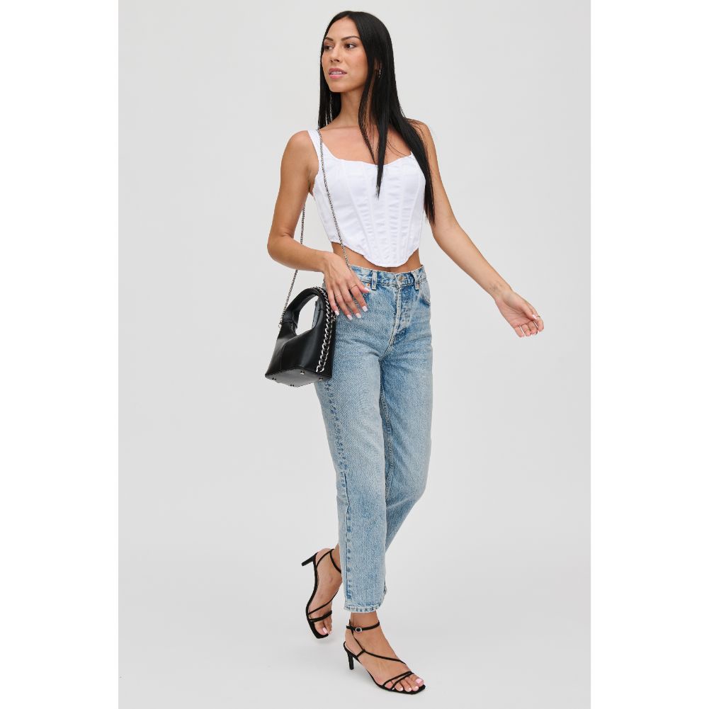 Woman wearing Black Urban Expressions Lita Crossbody 840611113955 View 4 | Black