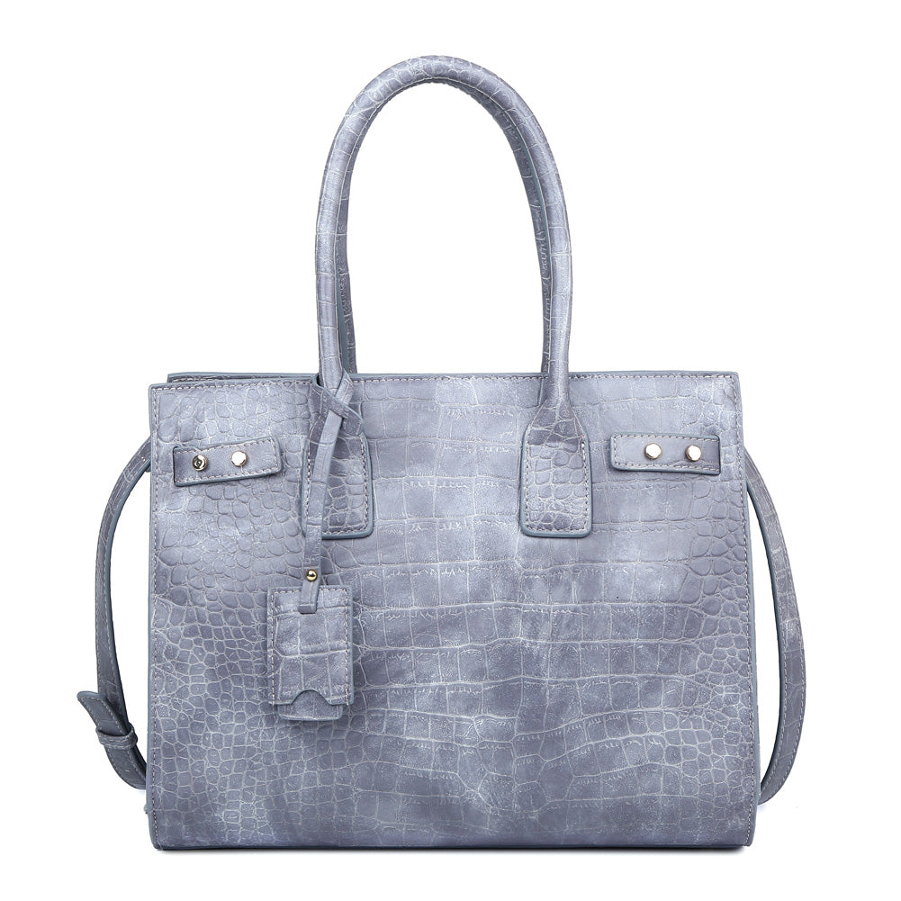 Product Image of Urban Expressions Spears Tote NA-840611155535 View 1 | Slate