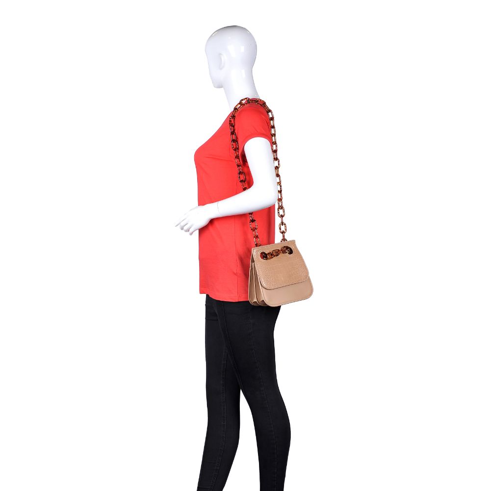 Product Image of Urban Expressions Whitney Crossbody 840611165237 View 5 | Nude