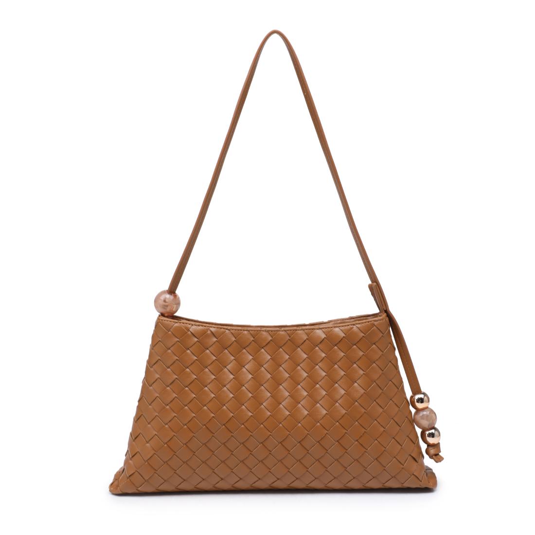 Urban Expressions Romeo Shoulder Bag 840504214035 View 3 | Cognac