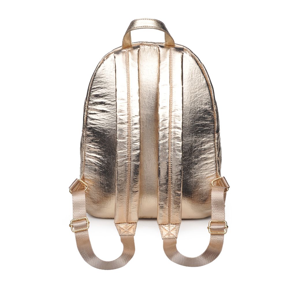 Product Image of Urban Expressions Elyse Backpack NA-840611164346 View 3 | Gold