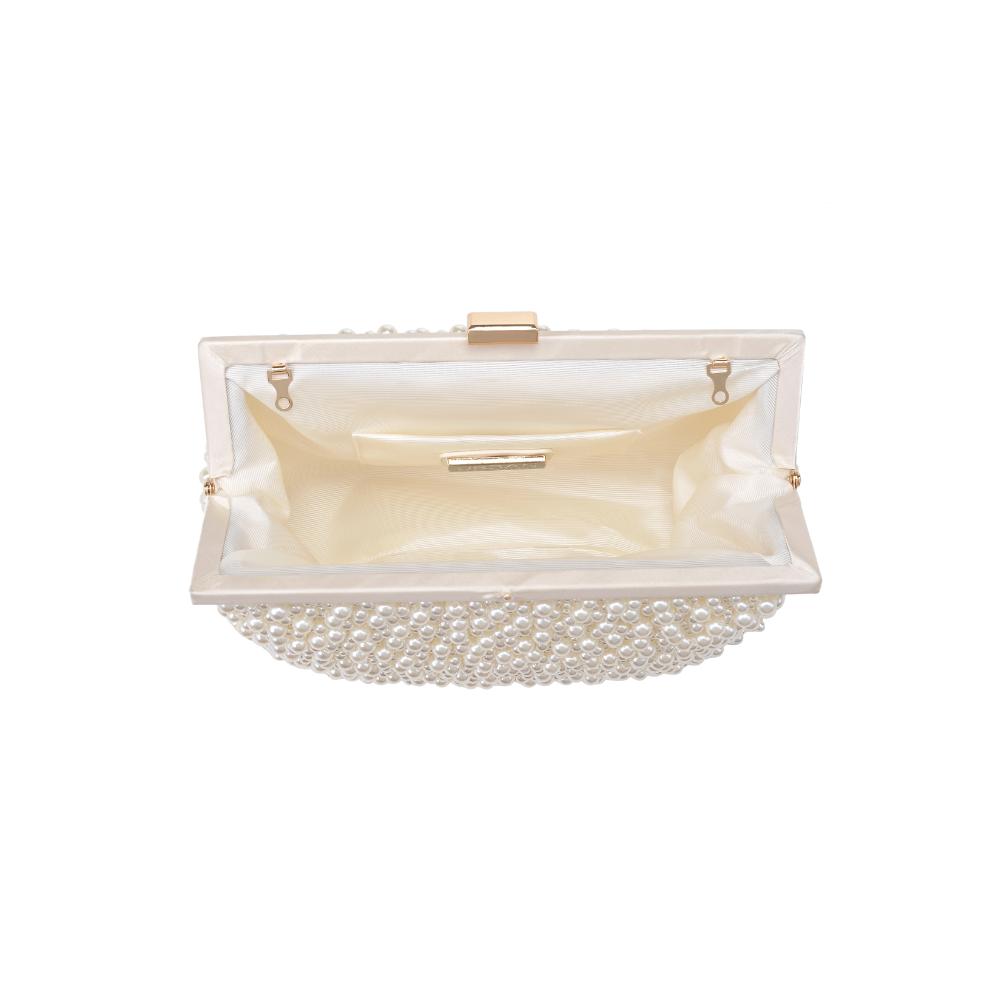 Urban Expressions Samira Evening Bag 840611193629 View 8 | Ivory