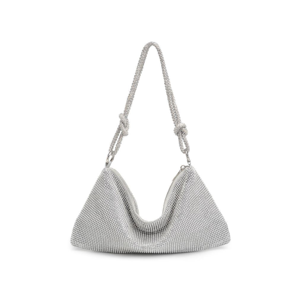 Product Image of Urban Expressions Paris Evening Bag 818209014434 View 7 | Silver