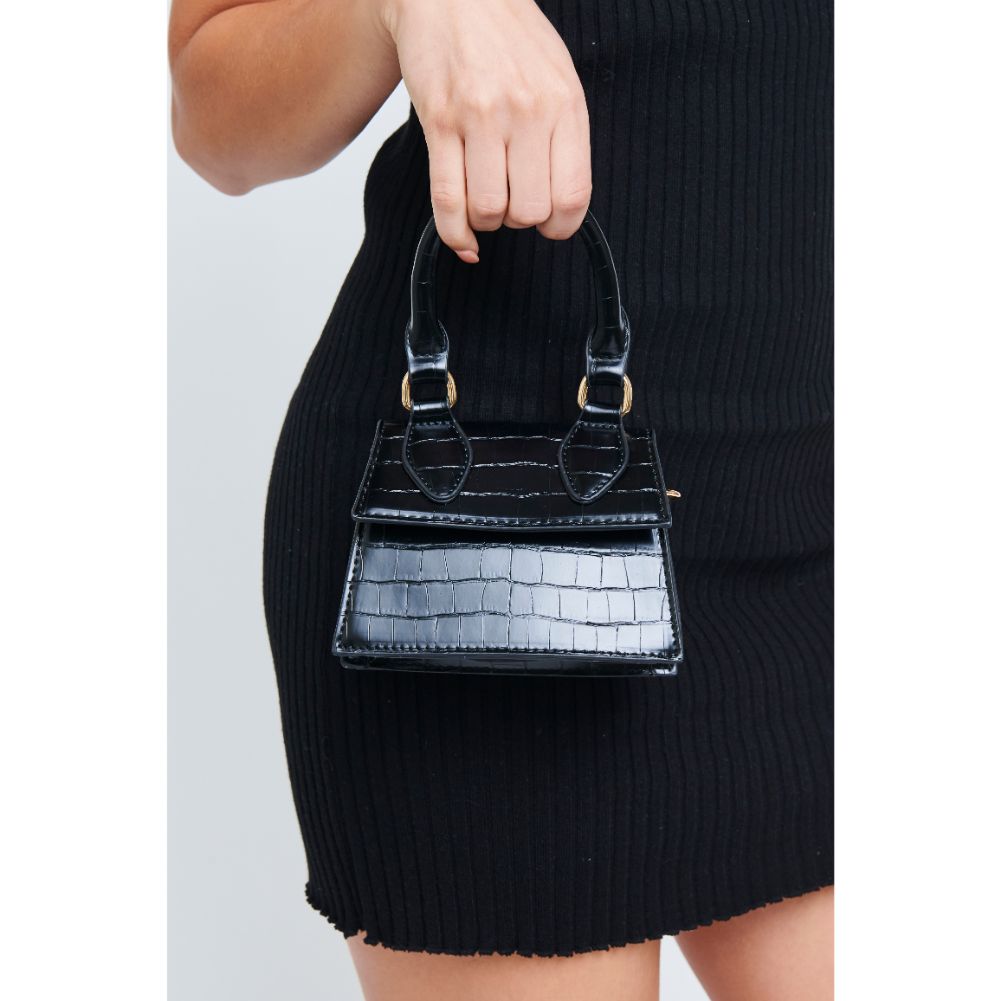 Woman wearing Black Urban Expressions Jojo Crossbody 840611173362 View 3 | Black