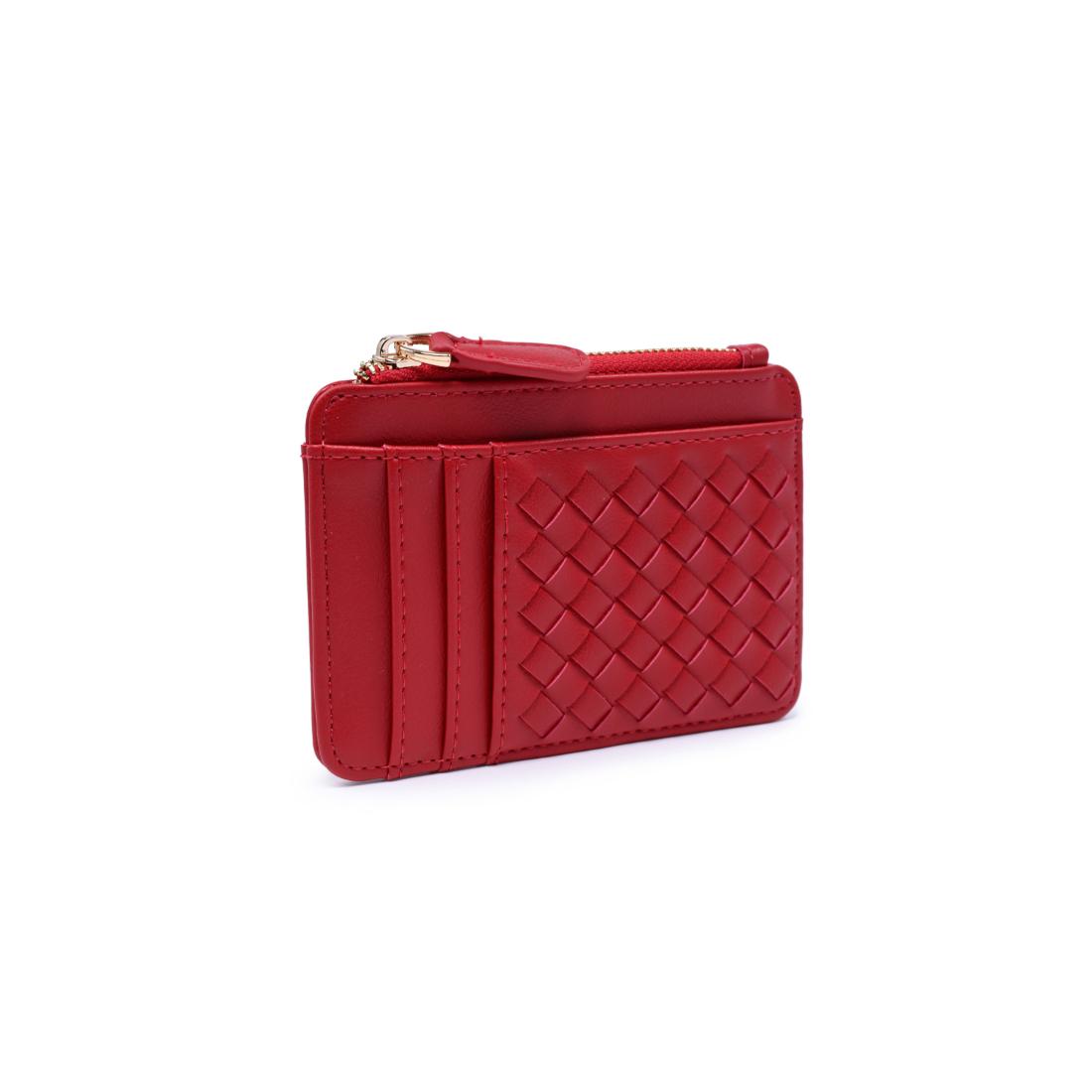 Urban Expressions Bryer Card Holder 840504207761 View 6 | Red