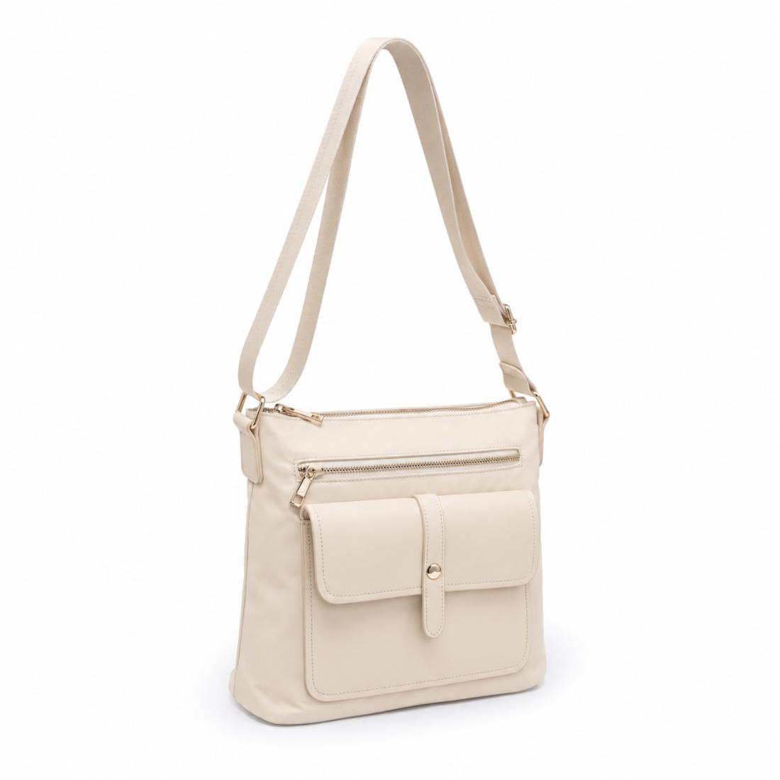 Urban Expressions Sidekick - Nylon Crossbody 840504216527 View 1 | Cream