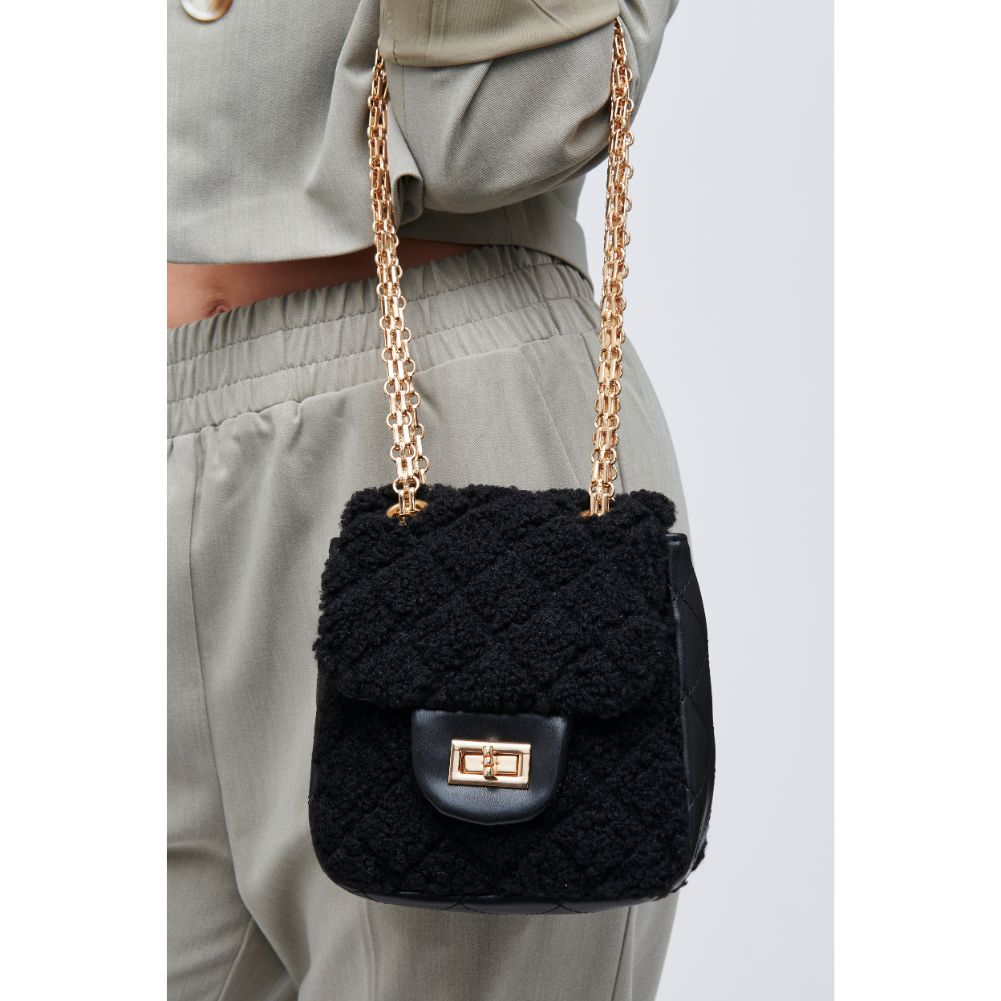 Woman wearing Black Urban Expressions Dorper Crossbody 818209010078 View 1 | Black