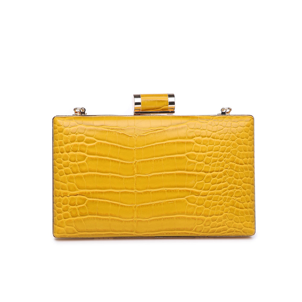 Product Image of Urban Expressions Firenze Clutch NA-840611161000 View 3 | Mustard