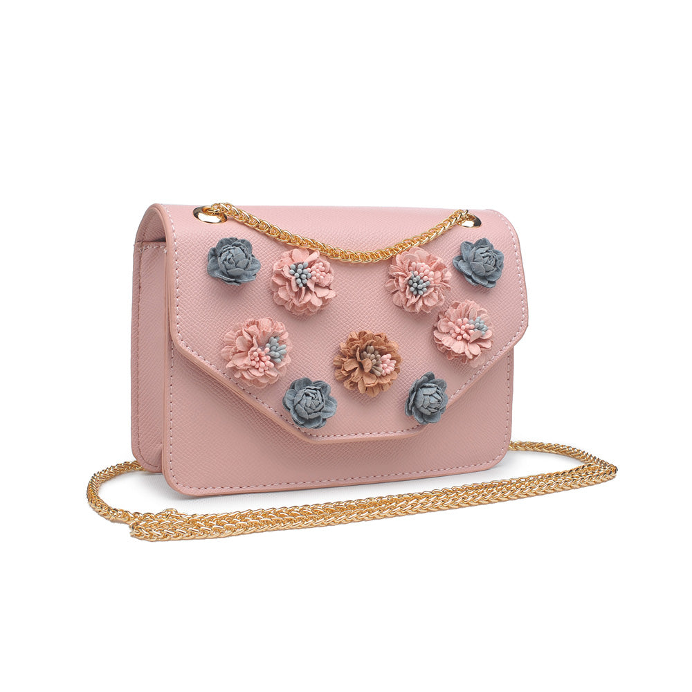 Product Image of Urban Expressions Martine Crossbody NA-840611141927 View 2 | Blush