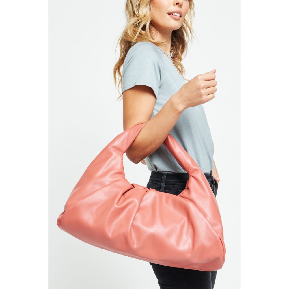 Woman wearing Rosewood Urban Expressions Rochelle Hobo 840611174826 View 2 | Rosewood