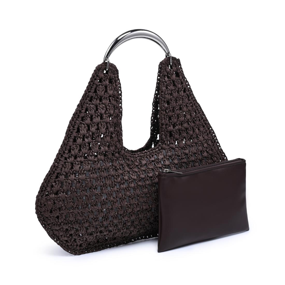 Urban Expressions Iris Hobo 840504204838 View 6 | Chocolate
