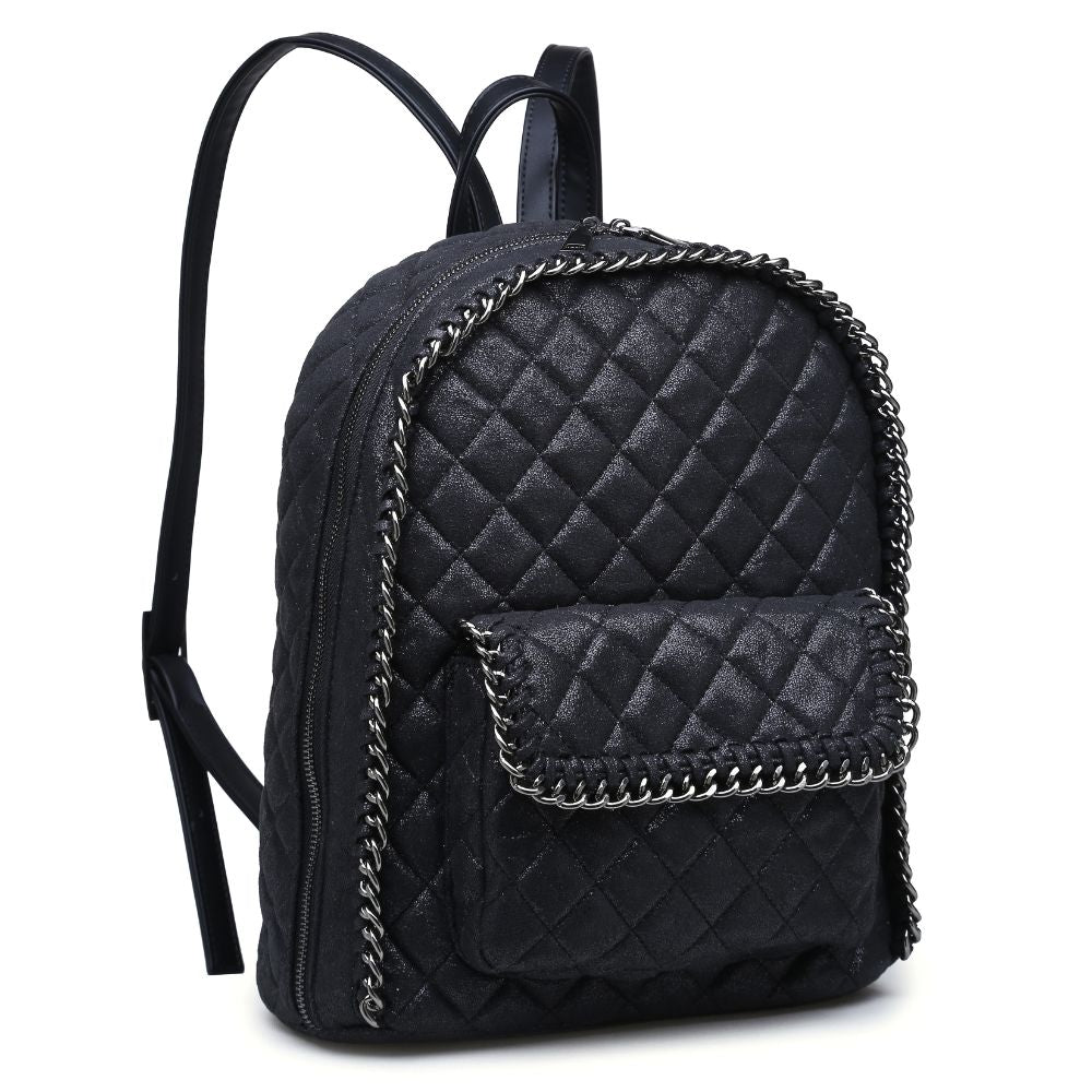 Product Image of Urban Expressions Caleb Backpack NA-840611136336 View 2 | Black