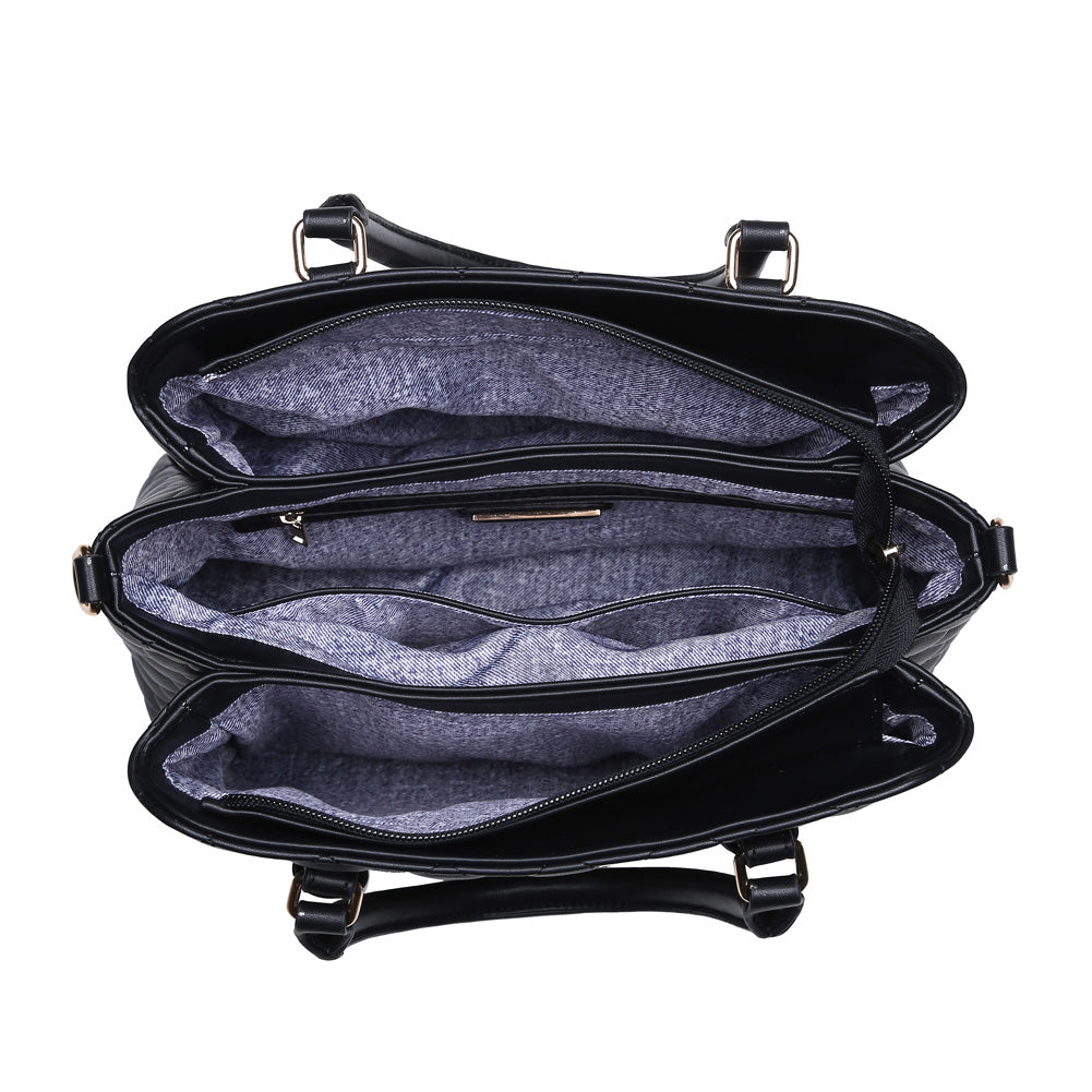 Product Image of Urban Expressions Clayton Satchel NA-840611153203 View 4 | Black