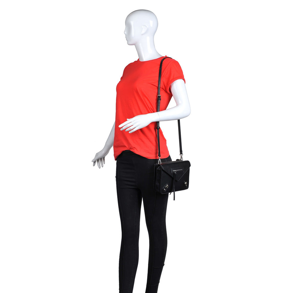 Product Image of Urban Expressions Porter Crossbody NA-840611146250 View 5 | Black