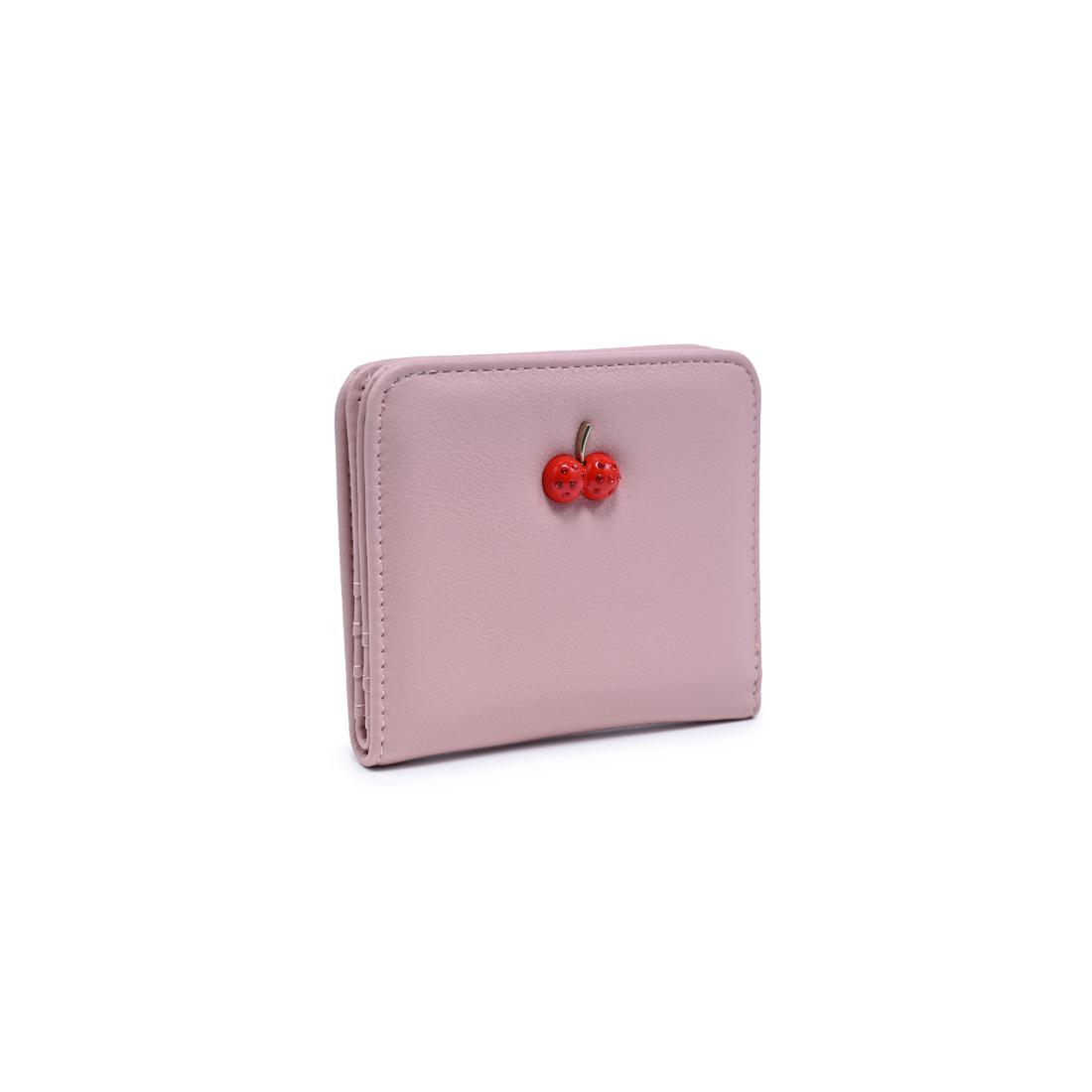 Woman wearing Pink Urban Expressions Lucy Wallet 840504203978 View 6 | Pink