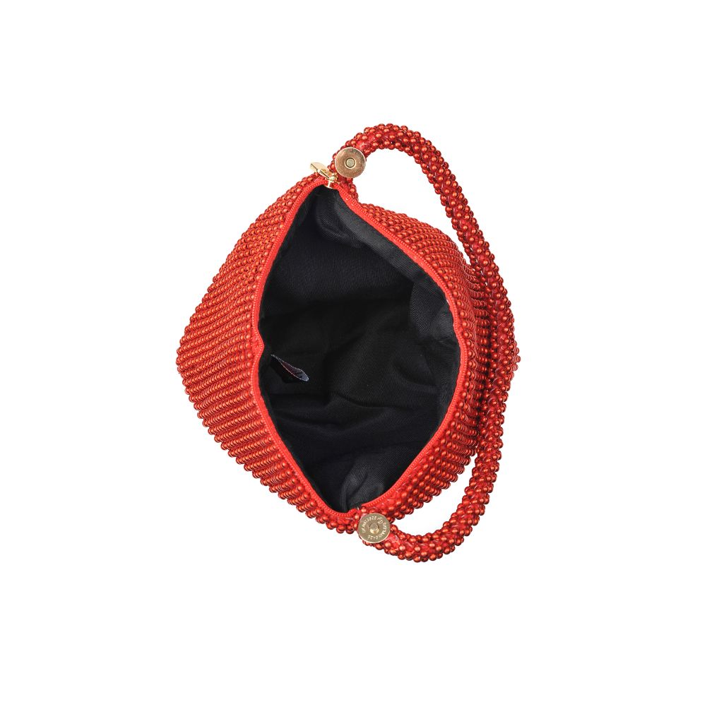 Product Image of Urban Expressions Kylie Clutch 840611165497 View 4 | Red