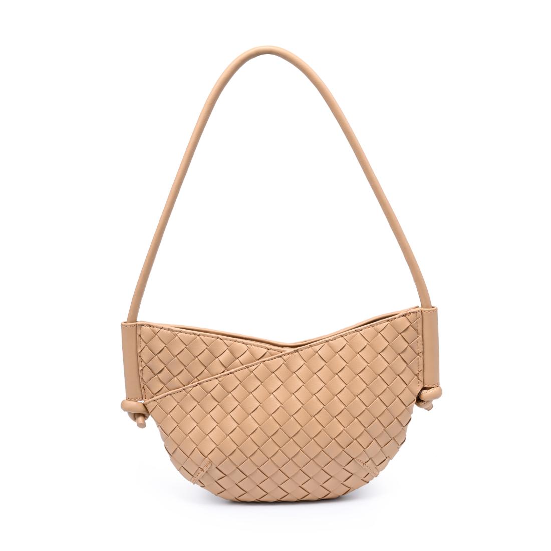 Woman wearing Camel Urban Expressions Oakley Shoulder Bag 840504204234 View 5 | Camel