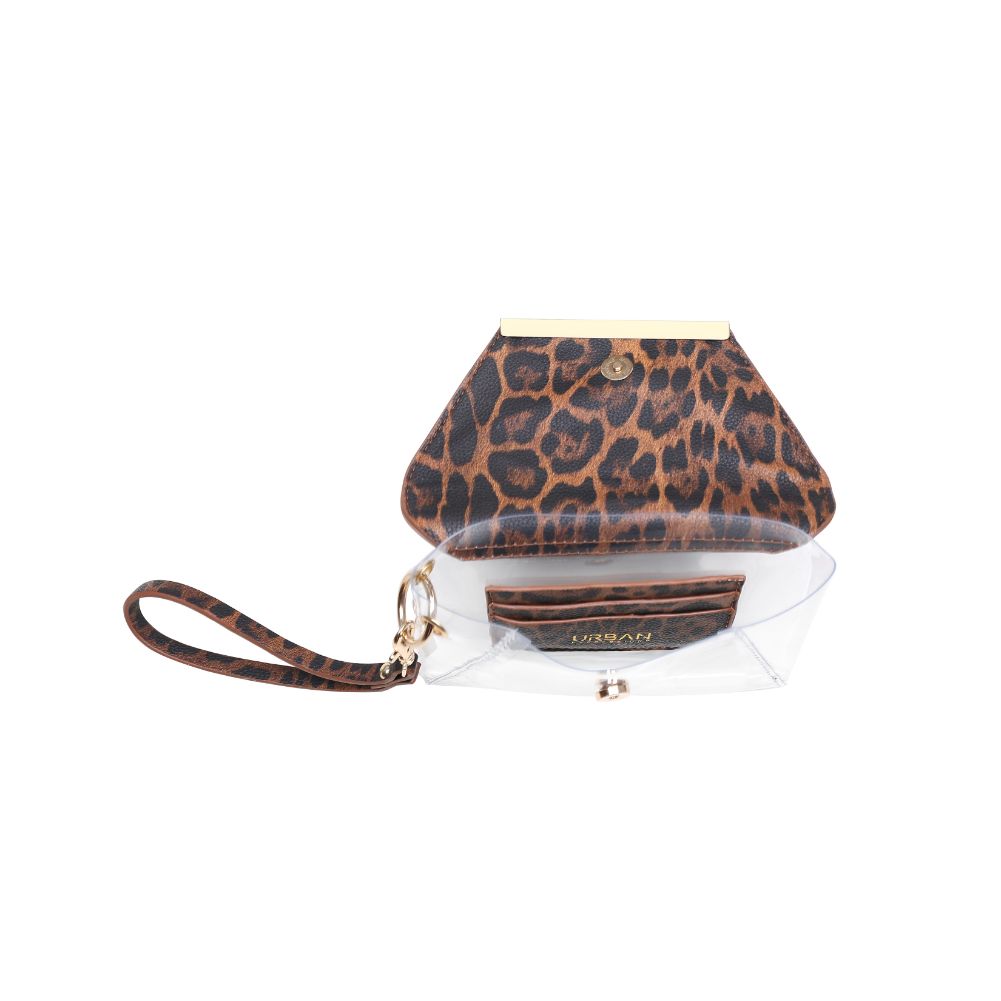 Product Image of Urban Expressions Reese Wristlet NA-840611163370 View 4 | Leopard