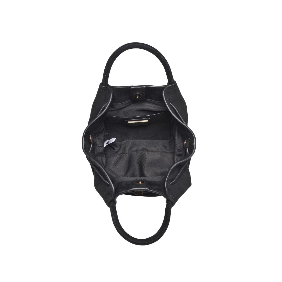 Product Image of Urban Expressions Selena - Faux Suede Crossbody 840611199188 View 8 | Black