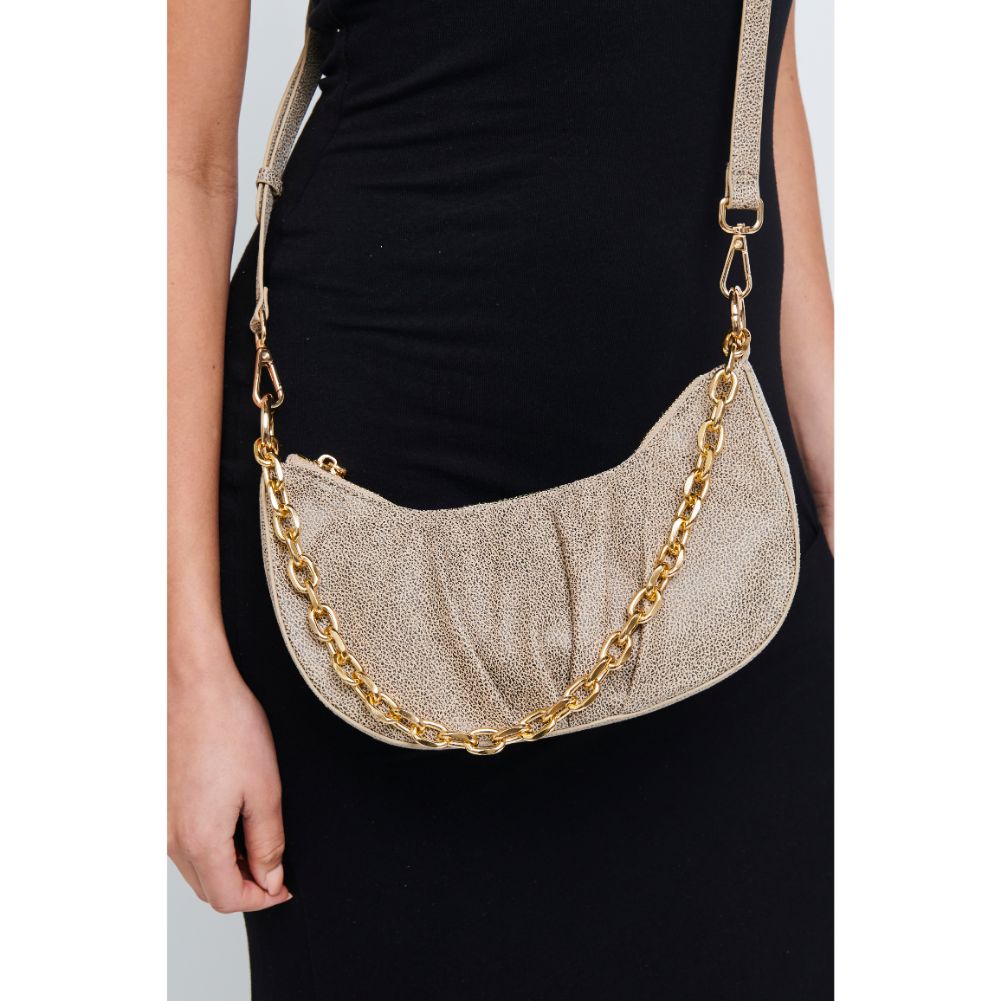 Woman wearing Natural Urban Expressions Paige Crossbody 840611179715 View 2 | Natural