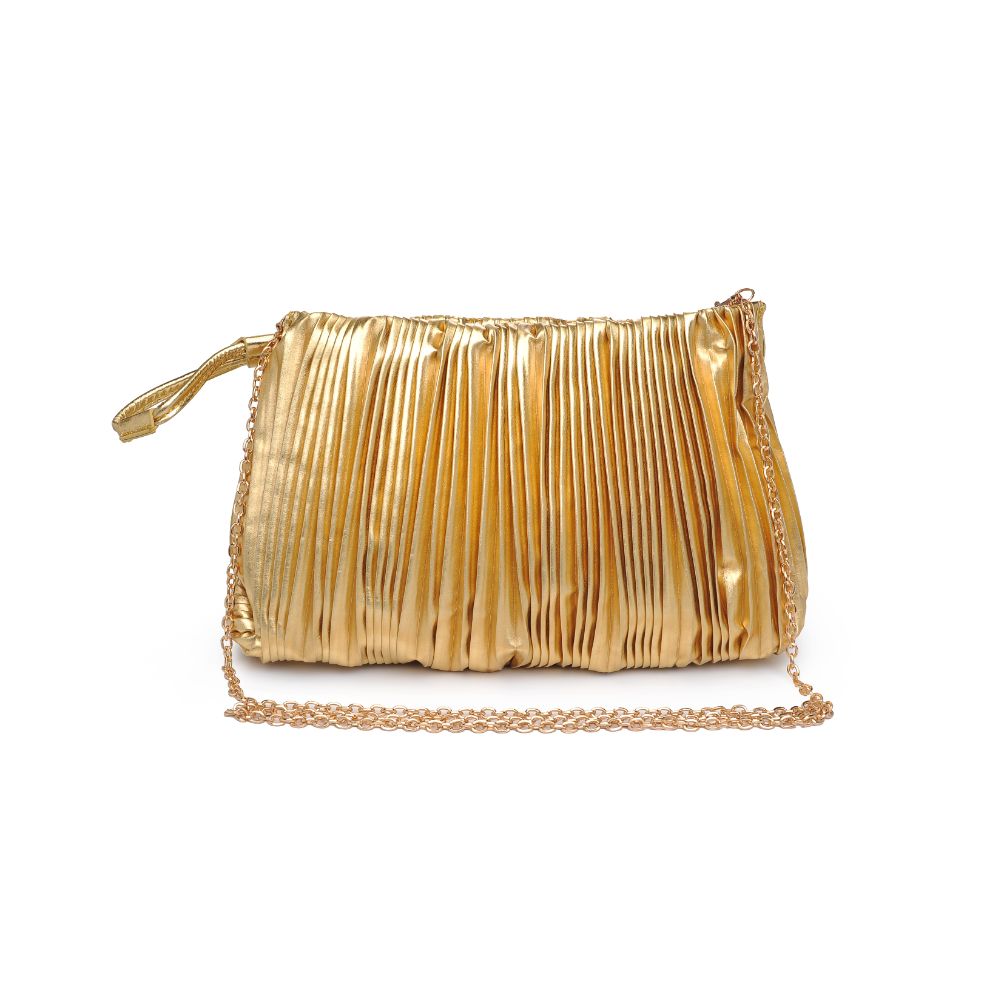 Product Image of Urban Expressions Voila Clutch 840611182333 View 5 | Gold