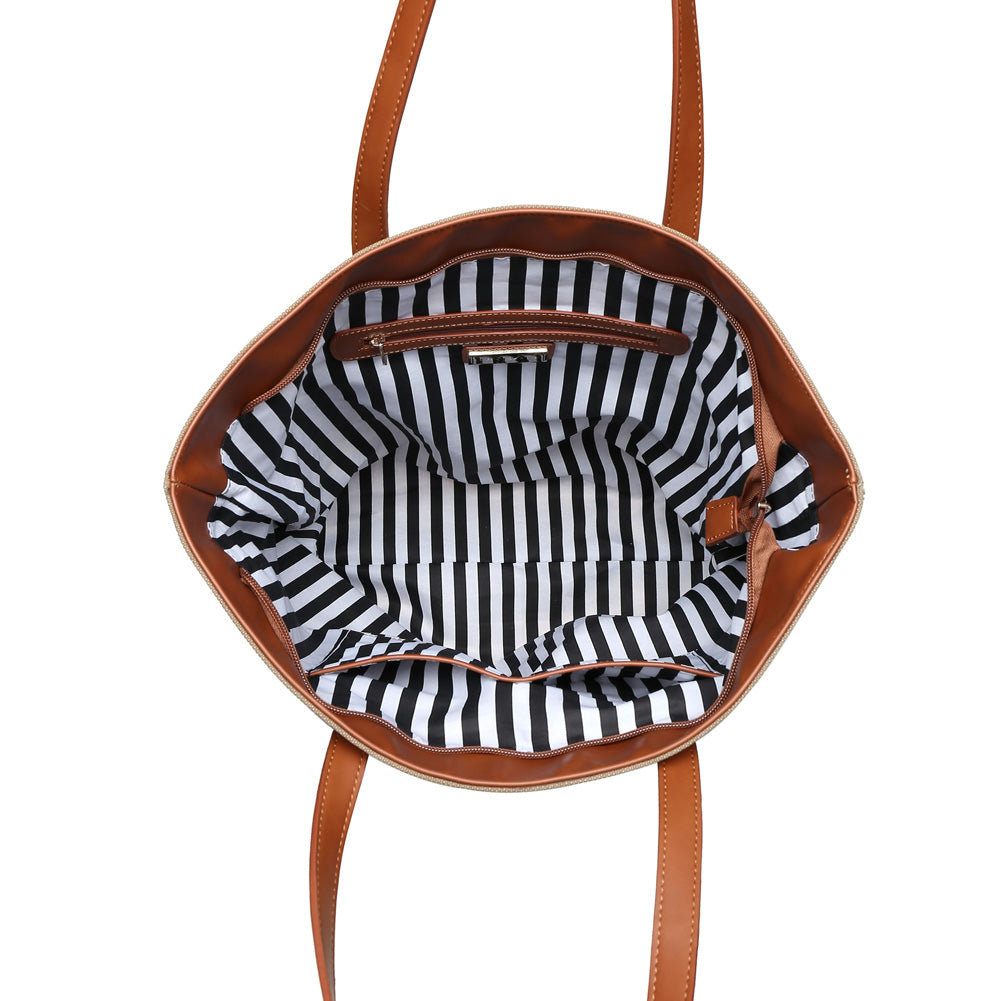 Product Image of Urban Expressions Marina Tote NA-840611143471 View 4 | Beige