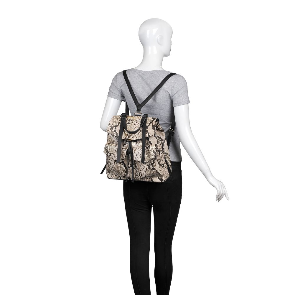 Product Image of Urban Expressions Charlize Backpack 840611168399 View 5 | Cream