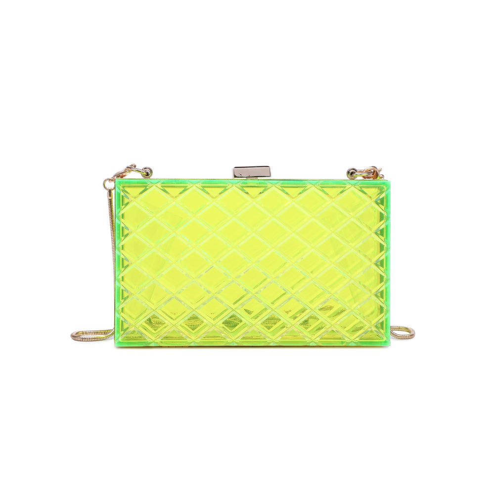 Product Image of Urban Expressions Doja Evening Bag 840611177483 View 7 | Yellow