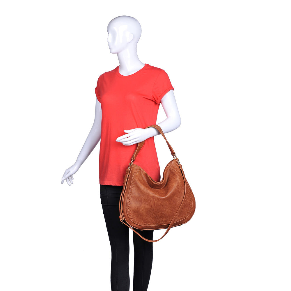Product Image of Urban Expressions Kailey Hobo NA-840611160249 View 5 | Cognac