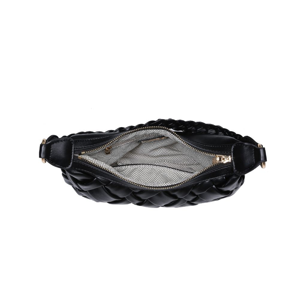 Product Image of Urban Expressions Paulette Baguette 818209016421 View 8 | Black