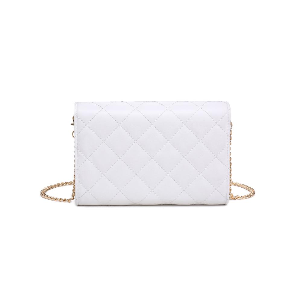 Product Image of Urban Expressions Winona Crossbody 840611131126 View 7 | White