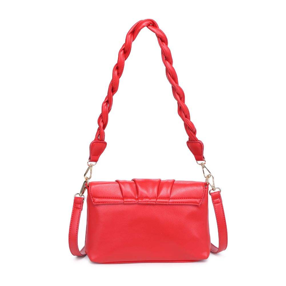 Woman wearing Red Urban Expressions Aimee Crossbody 840611124586 View 7 | Red