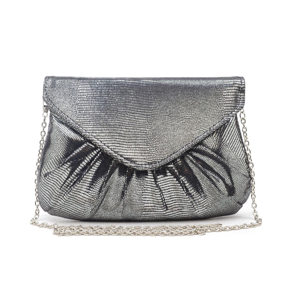 Product Image of Urban Expressions Lana Clutch NA-840611119230 View 1 | Pewter