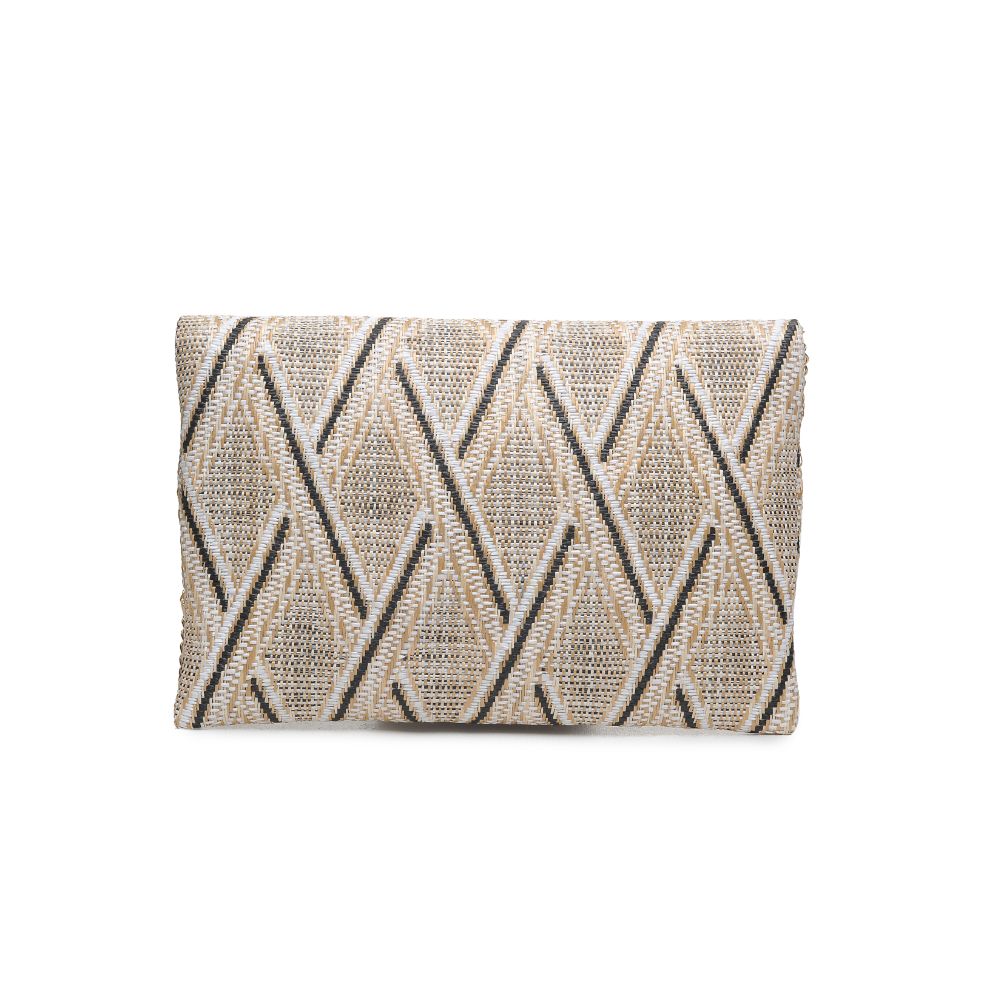 Product Image of Urban Expressions Evie Clutch 840611172242 View 3 | Black White