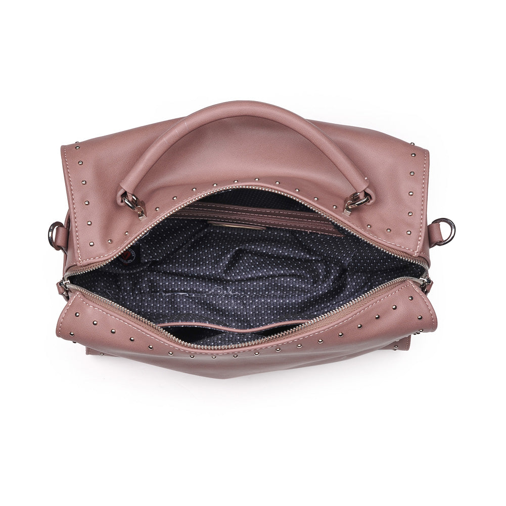 Product Image of Urban Expressions Madden Satchel 840611153760 View 4 | Mauve