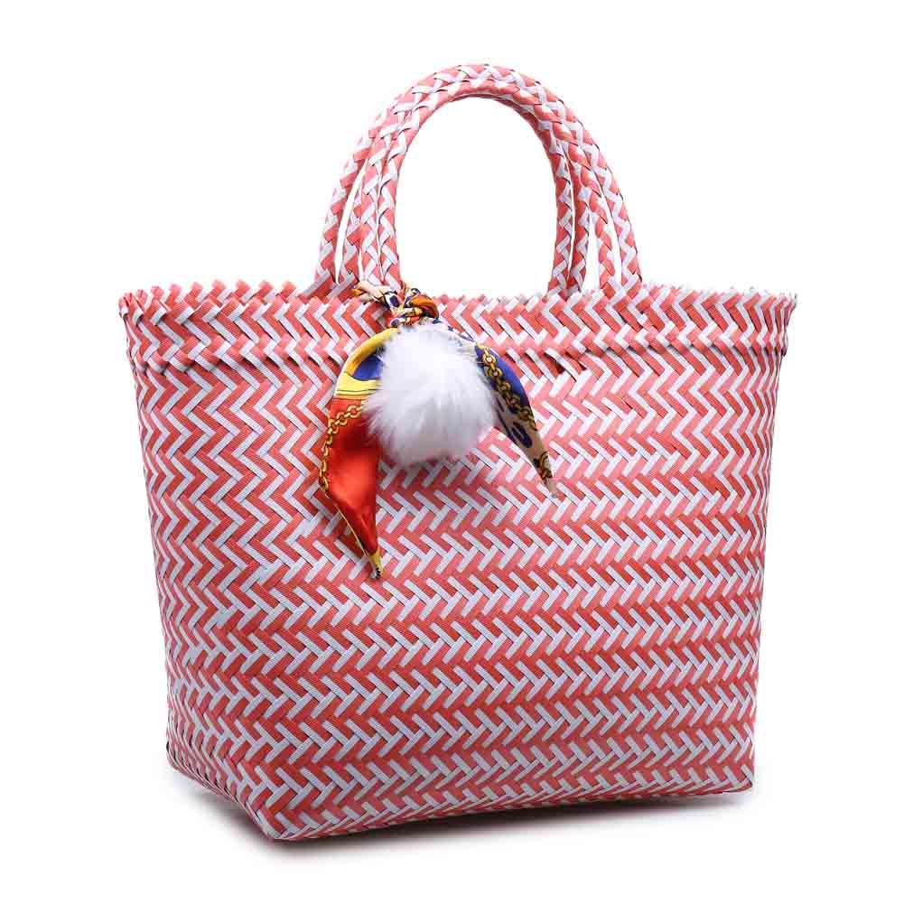 Product Image of Urban Expressions Mojito Tote NA-840611145369 View 2 | Orange