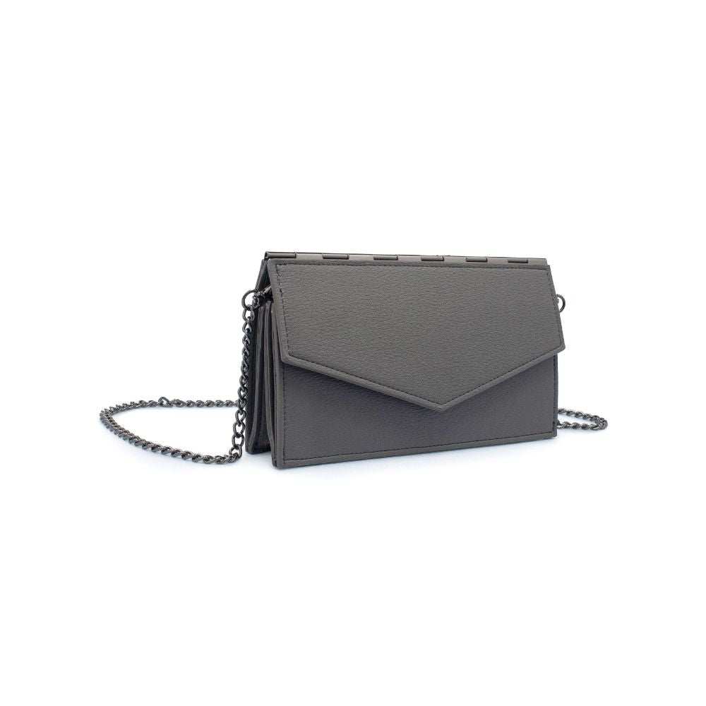 Product Image of Urban Expressions Lydia Crossbody 840611174598 View 2 | Gunmetal