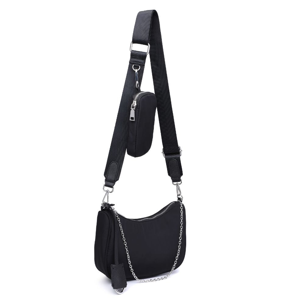 Product Image of Urban Expressions Joss - Nylon Crossbody 840611176806 View 6 | Black