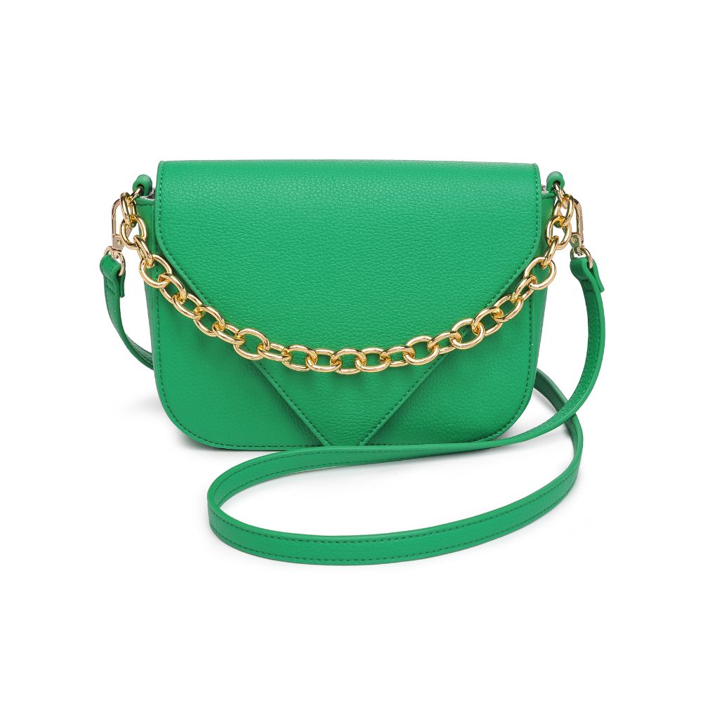 Product Image of Urban Expressions Rosamund Crossbody 818209019347 View 5 | Kelly Green
