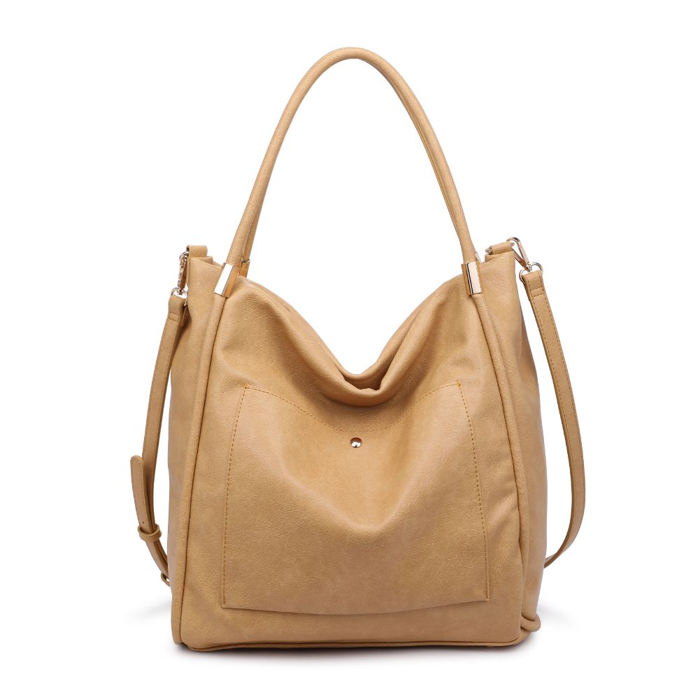 Product Image of Urban Expressions Deborah Tote 818209016827 View 5 | Mustard