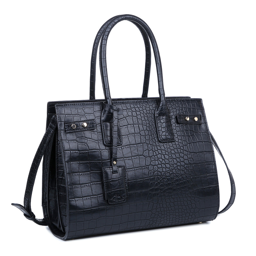 Product Image of Urban Expressions Spears Tote NA-840611155511 View 2 | Black