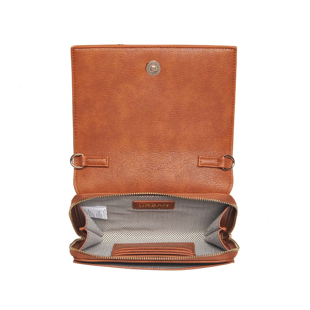 Product Image of Urban Expressions Raelynn Crossbody 840611104007 View 8 | Cognac